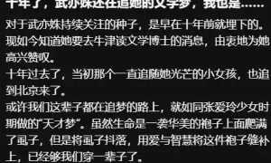 “终究辜负了期待”，武亦姝宣布去牛津读博，毕业论文令人惋惜